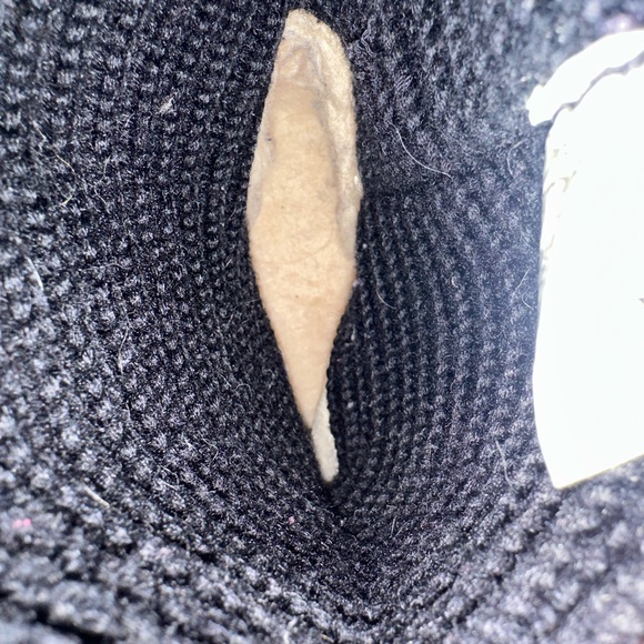 UGG tall sweater 8 Black Knit Button Boots - Picture 8 of 10